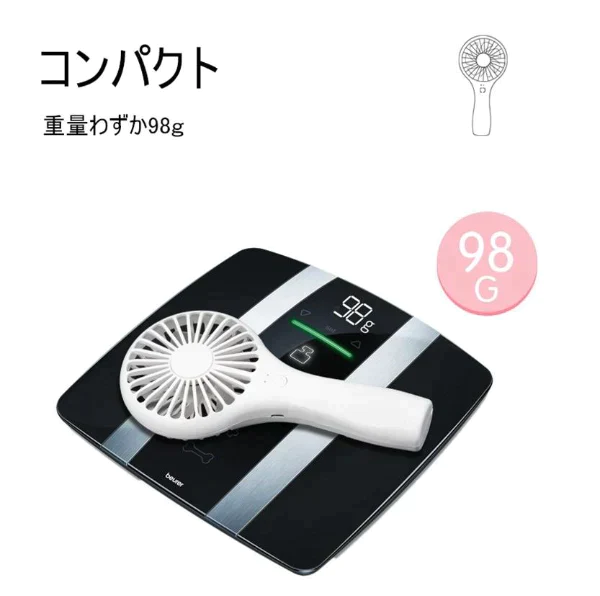 「在庫処分商品」「ホワイト」ハンディファン 扇風機 手持ち扇風機 携帯扇風機 USB扇風機 小型 軽量 クール 2段階風量調節 ミュート ネックストラップ付 充電式 熱中症対策【エコ得】