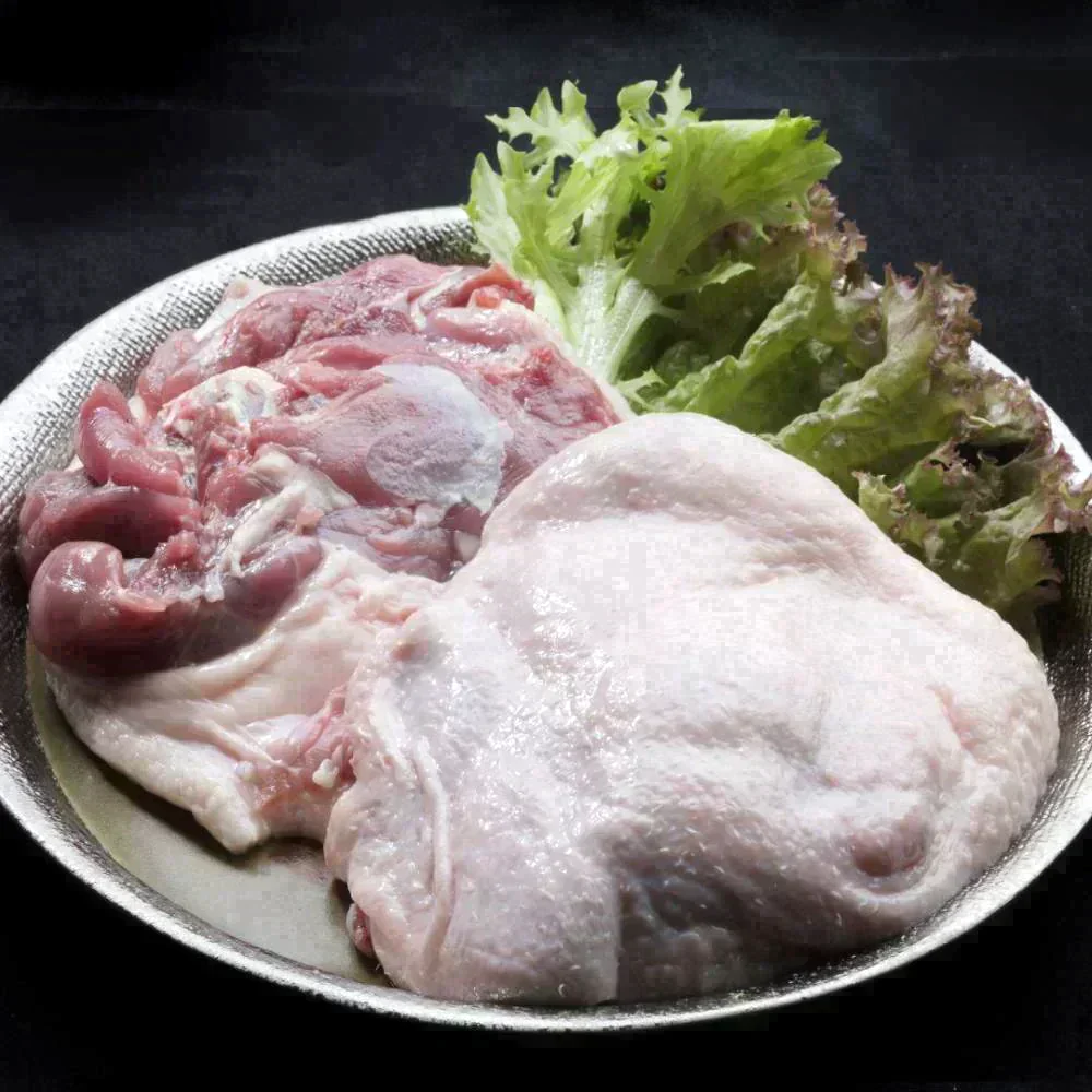ブランド国産合鴨「常陸鴨（ひたちかも）」業務用モモ約3Kg（約1Kg4枚入ｘ3パック）