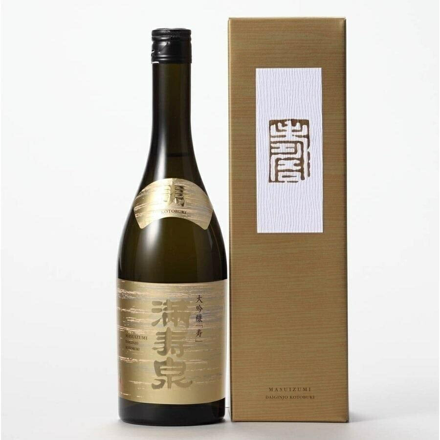 【富山の地酒】桝田酒造店 満寿泉 大吟醸 寿 720ml 1本【ご注文は12本まで1個口配送可能】
