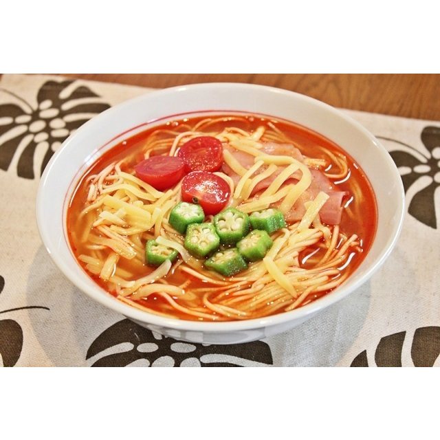 【超得ハイパーSALE】真っ赤なとまとラーメン　セット 6人前　トマト旨味 洋風リゾット風　冷製スープ風にも♪