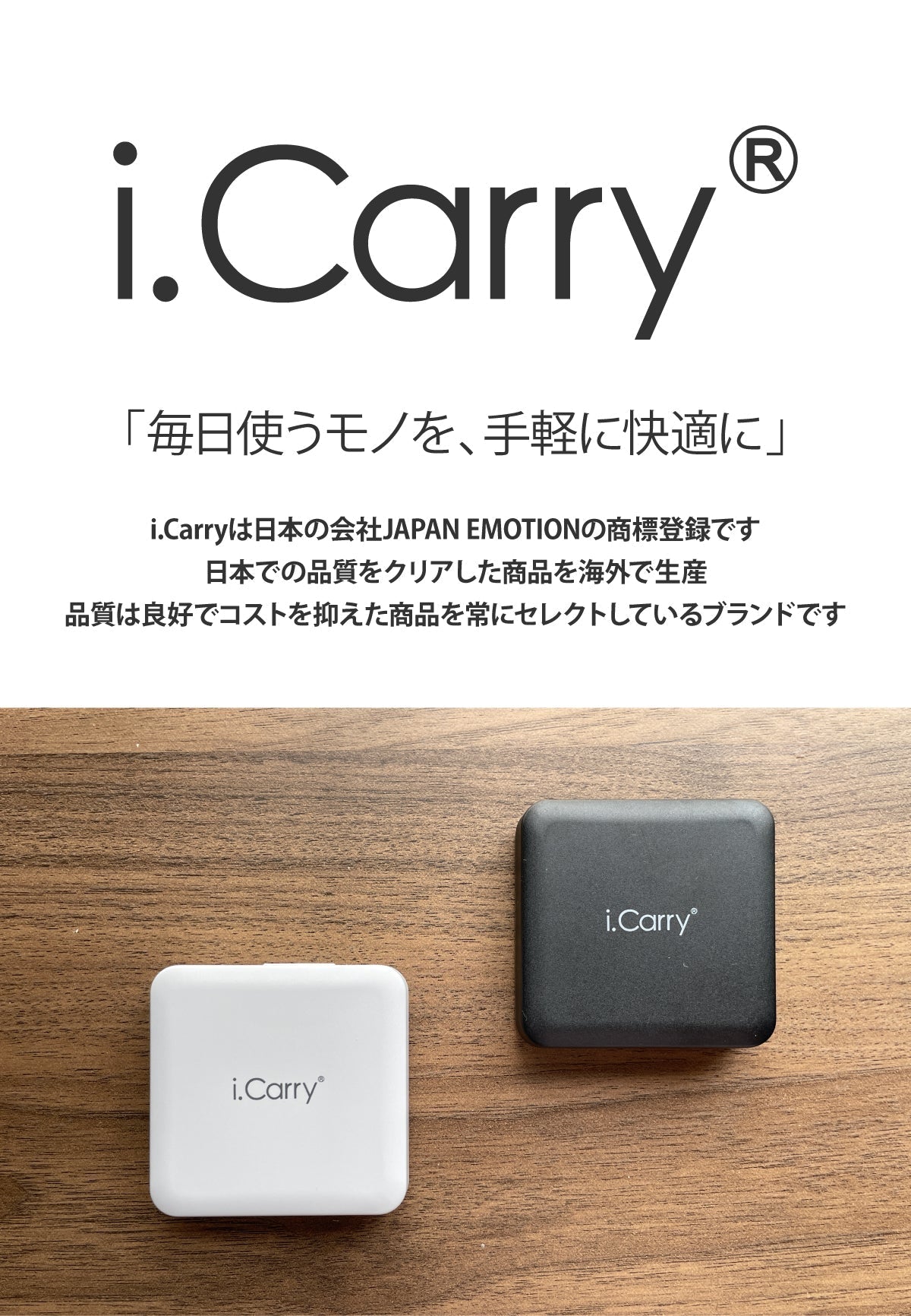 （ホワイト）iCarry PD18w スリム USB コンセント i Phone13 12 充電器 【PD 18W 急速充電】17-AC15P