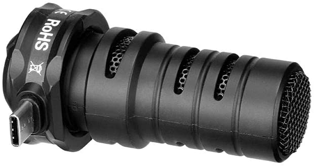 スマホ コンデンサーマイク BOYA BY-DM100-OP DJI OSMO Pocket用 ショットガンマイク