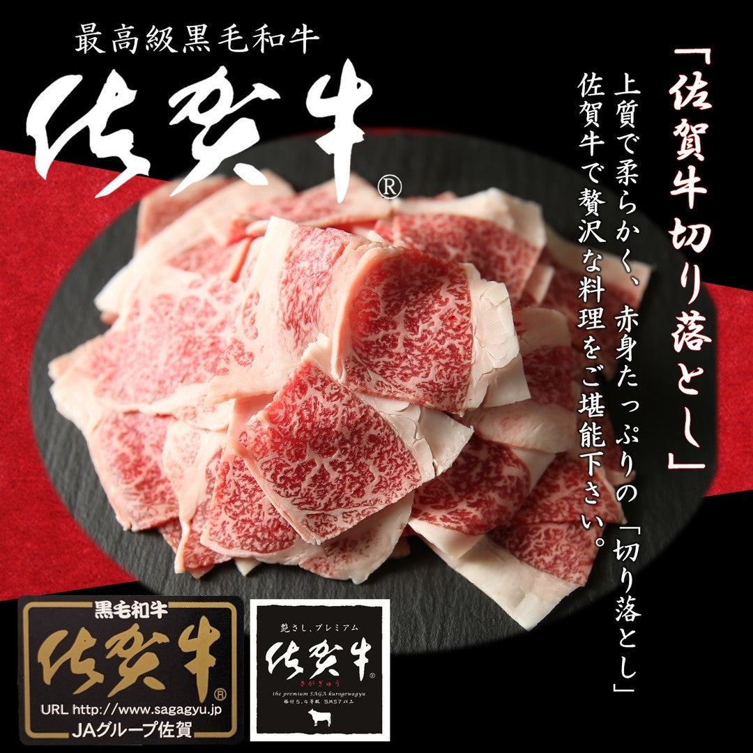 佐賀牛 切り落とし 1キロ/200グラム×5パック