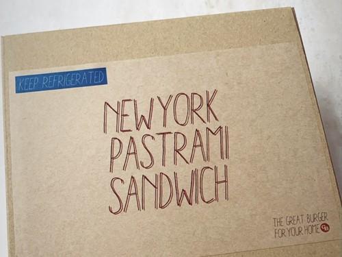 【ハロウィンCPセットA】NEW YORK PASTRAMI SANDWICH KIT 【パストラミサンドイッチ2食分セット】