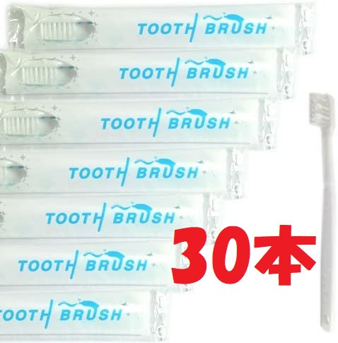 【旅行に！掃除に！】使い捨て歯ブラシ 30本 歯ブラシ　使い捨て