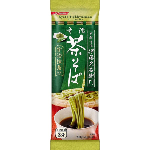 【おまけ付き！】伊藤久右衛門 宇治茶そば (200g)