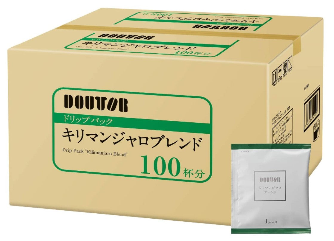 ドトールコーヒー　キリマンジャロブレンド100p