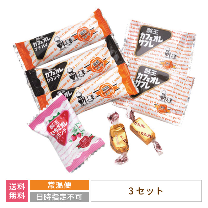 ちょこっとセットB(3セット) 酪王カフェオレスイーツ お土産 ご当地 福島 *【特産品・ご当地特集】