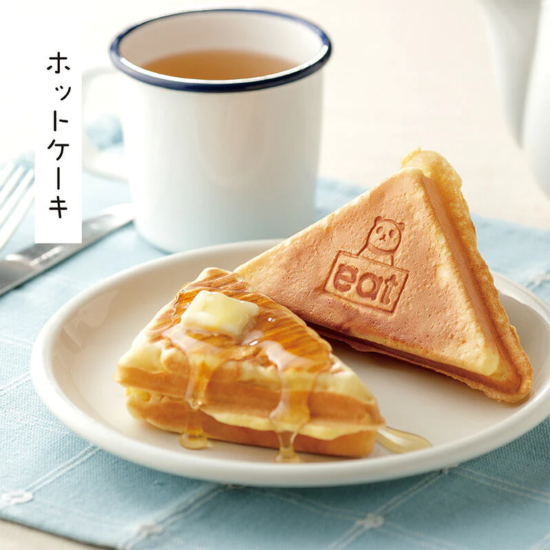 ごきげんホットサンド倶楽部 ホットサンド ホットサンドメーカー クラブサンド  焼きおにぎり 目玉焼きオムレツ キャンプ アウトドア BBQ コンパクト かわいい 可愛い プレゼント