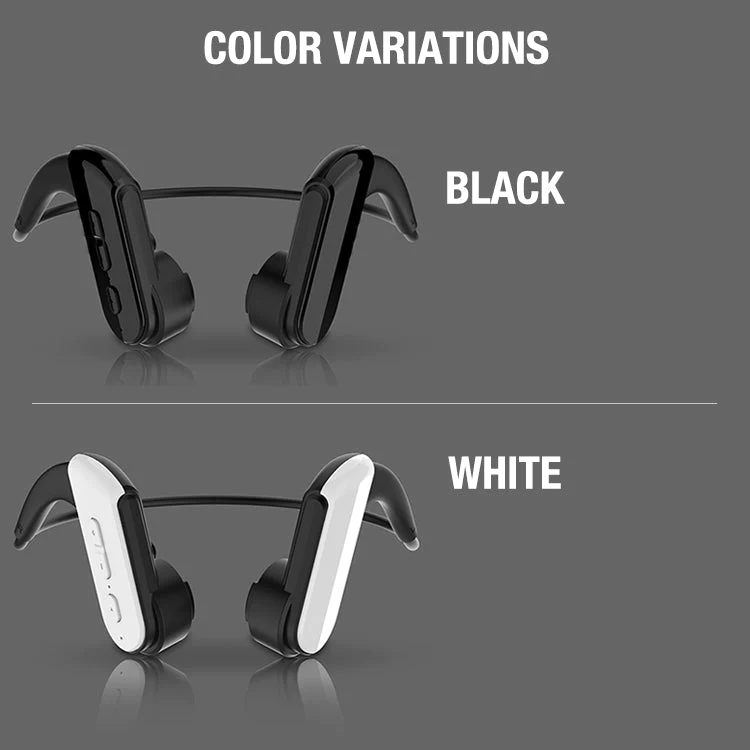 Black 骨伝導イヤホン ワイヤレスイヤホン Bluetooth ear-006