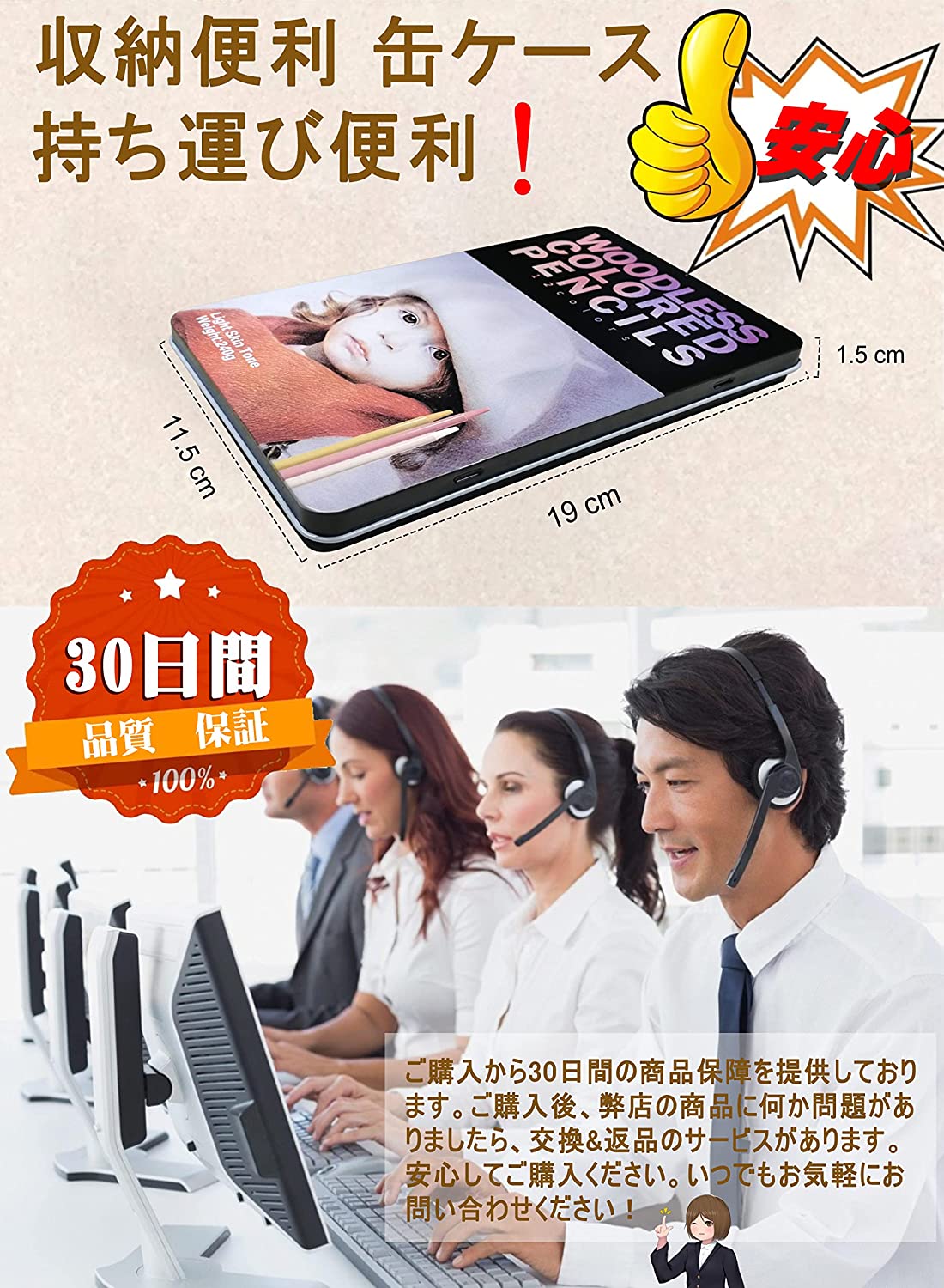 色鉛筆 12色セット 油性色鉛筆 プロ専用ソフト芯色鉛筆セット 子供から大人、アーティストまで理想的な塗り絵と絵画に 持ち運び便利
