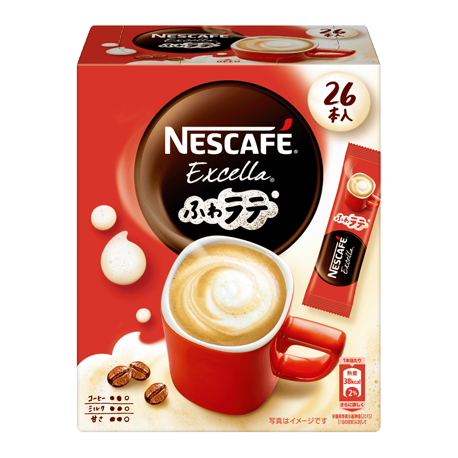 外箱なしで発送　コーヒー　ネスカフェ エクセラ ふわラテ  26本