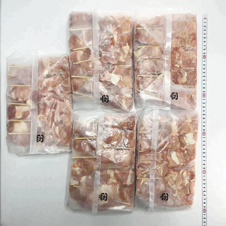 【1本50円以下】超盛り 焼鳥もも串 100本 もも串 焼き鳥 20本ずつのパックで便利 解凍して焼いてください BBQ バーベキュー 鶏肉 もも肉 美味しい 送料無料 冷凍