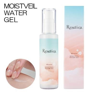 モイストベールウォータージェル 80g Resetica リセチカ スキンケア 美容液 化粧水 水分補給 べたつかない CICA シカ ビタミン ニキビ オールインワン 敏感肌 メンズコスメ 【送料無料】