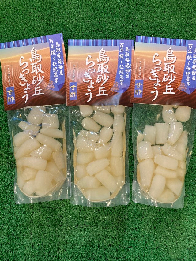 鳥取砂丘らっきょう 130g 3個セット【特産品・ご当地特集】