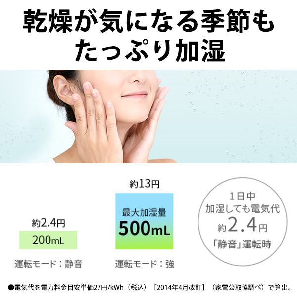 SHARP (シャープ) 加湿空気清浄機 プラズマクラスター7000搭載 [KC-P50-W]