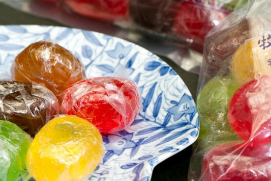 マキノ式飴ミックス20個入り懐かしの昭和の味☆4個まで送料250円☆安心の追跡機能付ゆうパケットでポストにお届け☆