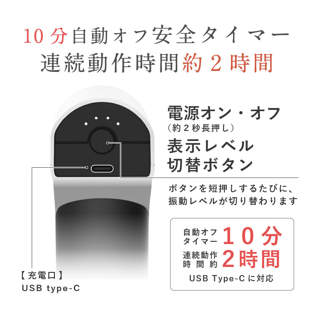 NIPLUX FASCIALAX MINI 2S 筋膜リリースガン 全身ケア 健康グッズ ハンディ