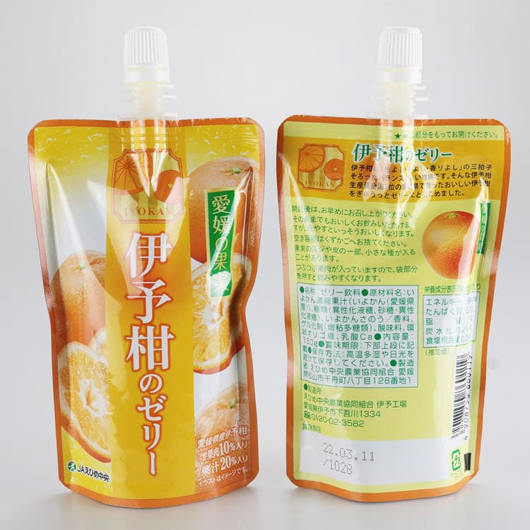 えひめ中央農協 伊予柑飲むゼリー 45本 果肉つぶつぶ入り えひめ中央農協 伊予柑飲むゼリー 45本 果肉つぶつぶ入り