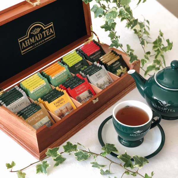 AHMAD TEA アーマッドティー ティーバッグ コールドブリューレモン&ライム 紅茶 おうちカフェ×8箱（160袋）【3?4営業日以内に出荷】[送料無料]  茶葉