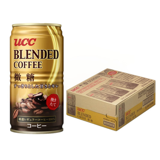 【訳あり】【キズ・へこみ有り】【送料無料】 UCC ブレンドコーヒー 微糖 缶 185ml×1ケース/30本