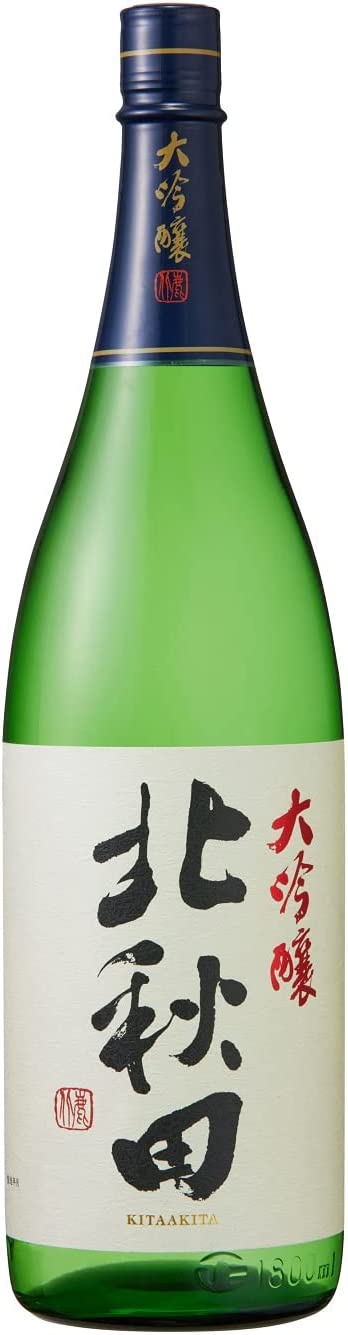 【送料無料】秋田県 北鹿酒造 北秋田 大吟醸 1800ml 1.8L×6本【北海道・沖縄県・東北・四国・九州地方は必ず送料が掛かります】
