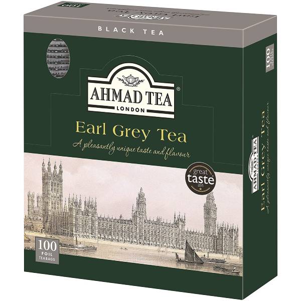 AHMAD TEA アーマッドティー ティーバッグ アールグレイ 紅茶 おうちカフェ×9箱（900袋） 茶葉 【3~4営業日以内に出荷】[送料無料]