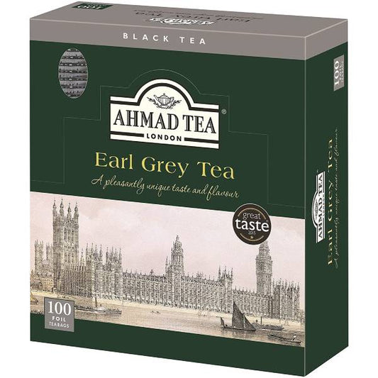 AHMAD TEA アーマッドティー ティーバッグ アールグレイ 紅茶 おうちカフェ×9箱（900袋） 茶葉 【3~4営業日以内に出荷】[送料無料]