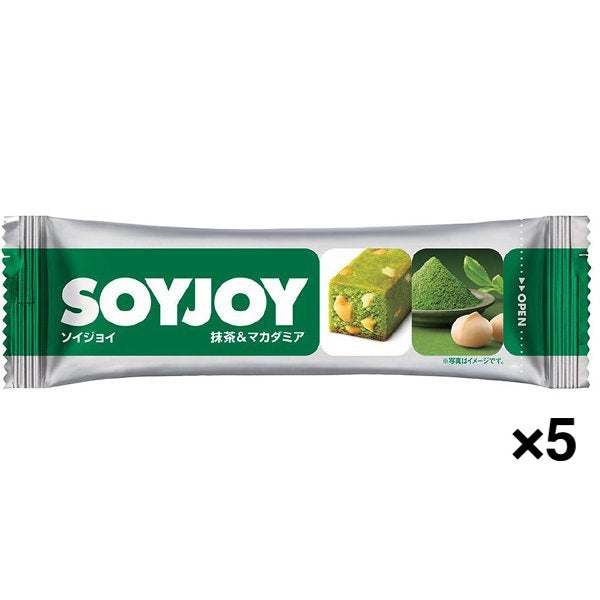 【たっぷり5個+おまけ付き！】大塚製薬 Otsuka ソイジョイ SOYJOY 抹茶＆マカダミア