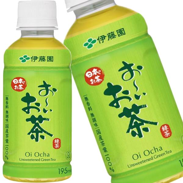 [送料無料] 伊藤園 お?いお茶 緑茶 195mlPET×60本[30本×2箱]【3?4営業日以内に出荷】おちゃ カテキン 持ち運び