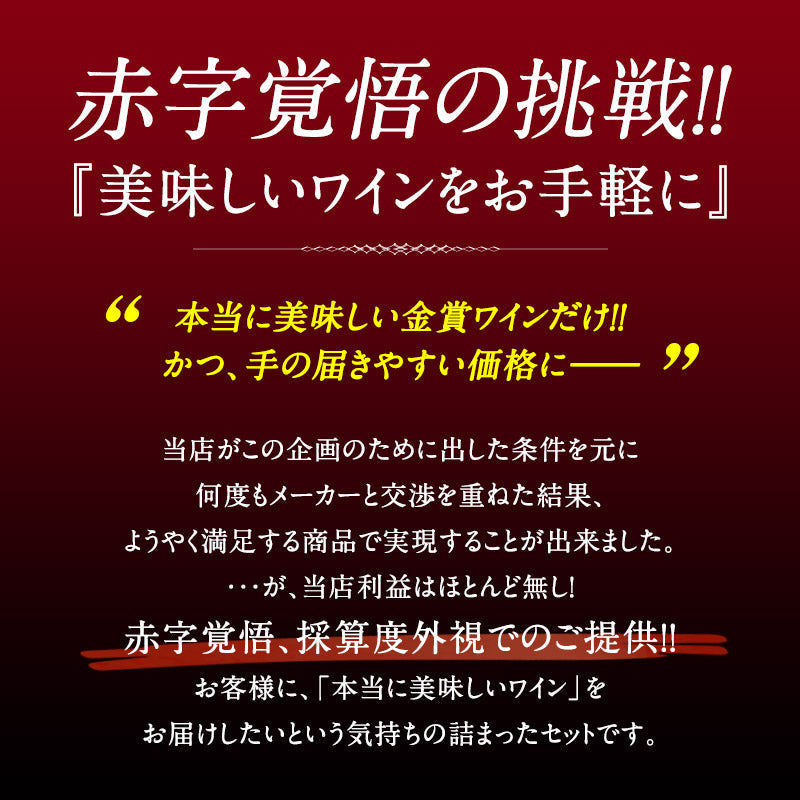 【48時間タイムセール】合計13冠 格上産地入り すべて 金賞ボルドー 赤ワイン 6本 飲み比べ セット［常温］【3〜4営業日以内に出荷】【送料無料】[W] it-0000032987