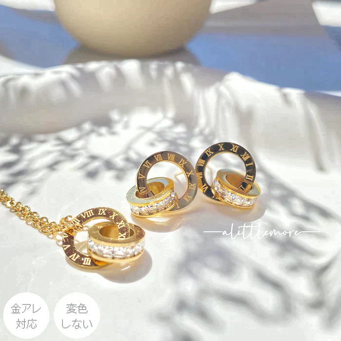 開店記念SALE   ピンクゴールド ローマ字　ピアス   【高評価 alittlemore出品】　K18GP　高級感　上品　ステンレス サージカルステンレス　18金仕上げ　アレルギー対策 　錆びにくい　　かぶれにくい　変色しない