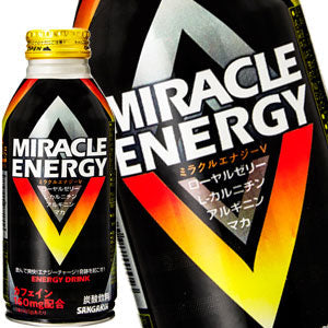 [送料無料] サンガリア ミラクルエナジーV 380gボトル缶×24本【8月12日出荷開始】
