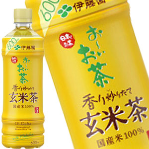 [送料無料] 伊藤園 お?いお茶 玄米茶 600mlPET×48本[24本×2箱]【3~4営業日以内に出荷】 お茶 500mlペットボトル お?いお茶