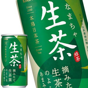 [送料無料] キリン 生茶 185g缶×80本[20本×4箱]【3~4営業日以内に出荷】