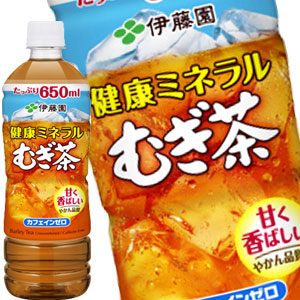 [送料無料] 伊藤園 健康ミネラルむぎ茶 650mlPET×24本【3?4営業日以内に出荷】 麦茶 お茶