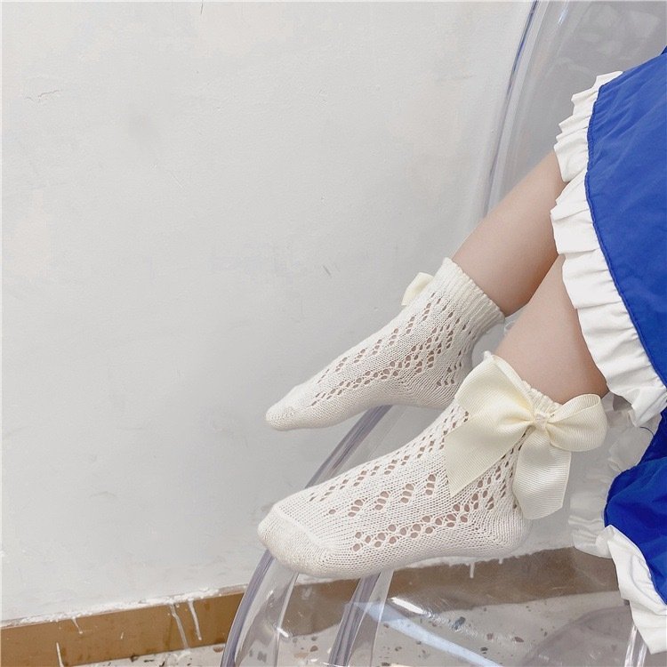 サイズS  ピンク　子供　 靴下　 お得3セット入　可愛い　リボン　女の子 即納　子供　靴下　リボン　女の子　通気性　夏　ソックス　キッズ　発表会　韓国風　幼稚園　保育園　ベビー　赤ちゃん　プリンセス　可愛い