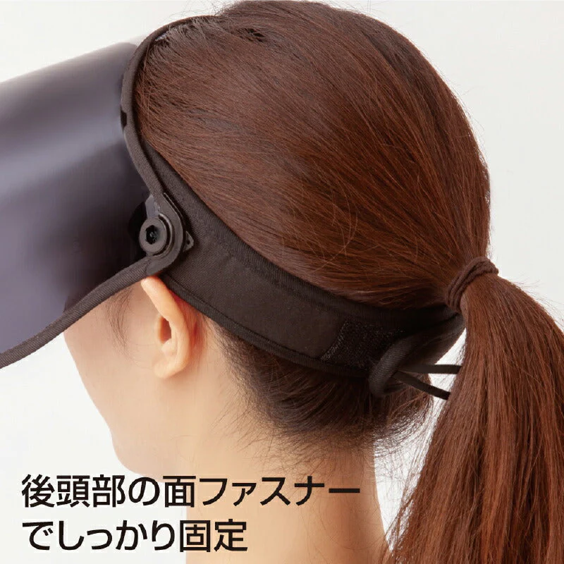 UVサンバイザー アクアプラス UVケア ＵＶ UVcut 紫外線対策 UVカット 紫外線カット 日焼け 日よけ 女性用 買い物 公園 自転車 日焼け防止 レディース プール 海 帽子 顔 首 スポーツ クリア 冷感 旅行 ママ 暑さ対策