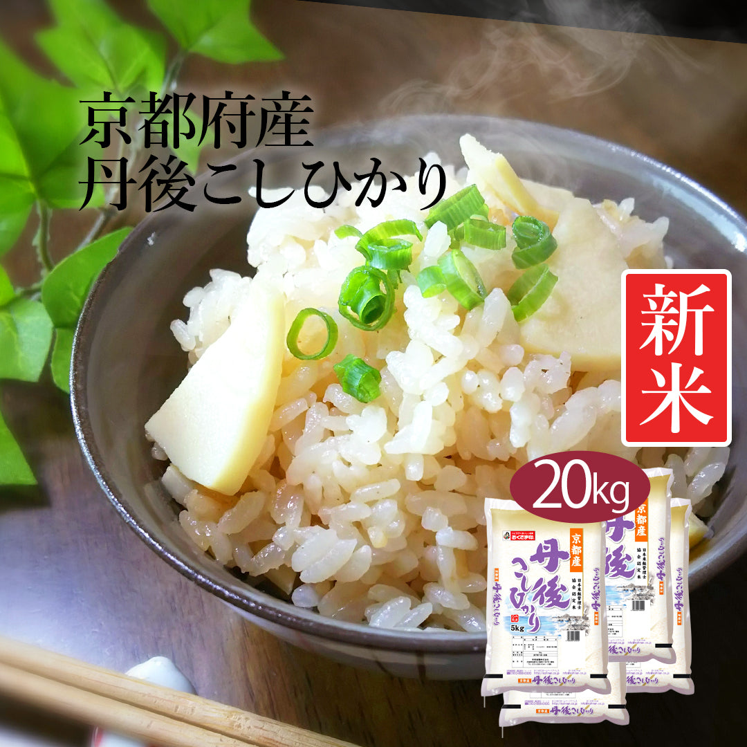 米 精米 京都府産 丹後こしひかり 20kg (5kg×4) 令和5年産 新米 お米 白米 おくさま印 国産 食品 ギフト 引っ越し 挨拶 出産 内祝い 母の日 父の日 お中元 お歳暮 結婚 快気 還暦 香典返し お年賀 送料無料