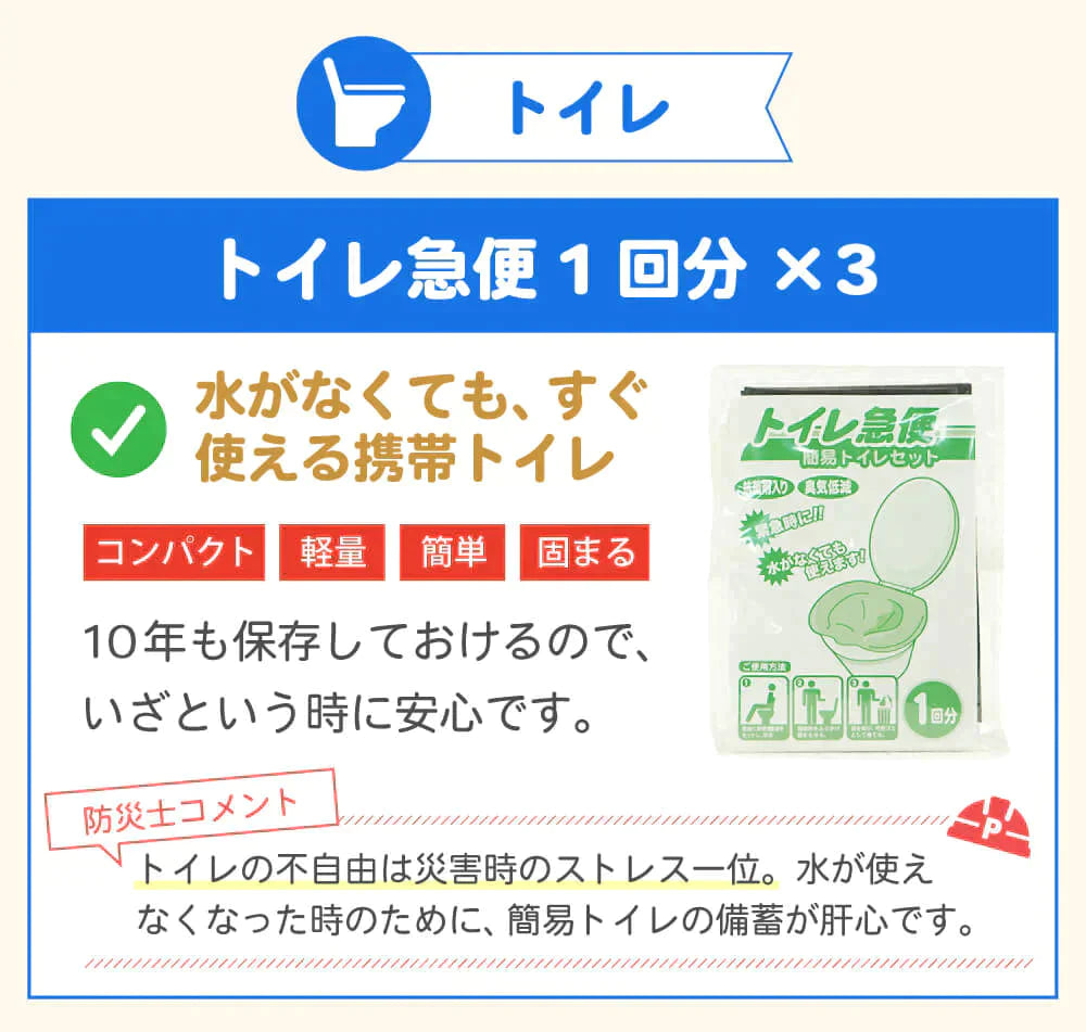 ［1人用］3日間を生き抜く 充実の防災セット 計33点　非常用持ち出し袋 防災リュック(グリーン)【ゲリラセール】