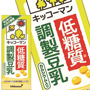 キッコーマン調整豆乳200ml 紙パック×36本[18本×2箱] [賞味期限：製造より90日]【3~4営業日以内に出荷】【送料無料 】
