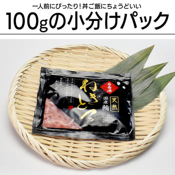 【先着30購入限定】天然本鮪のネギトロ ザプレミアム 100g×5 宮城県石巻漁港水揚げ