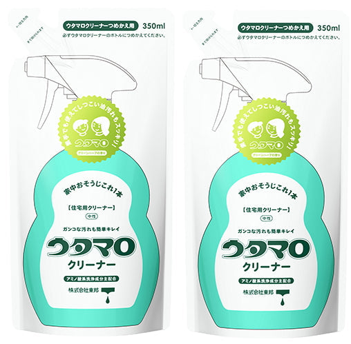 【タイムセール】東邦　ウタマロ　クリーナー　詰替え　350ml x 2袋セット　【メール便】