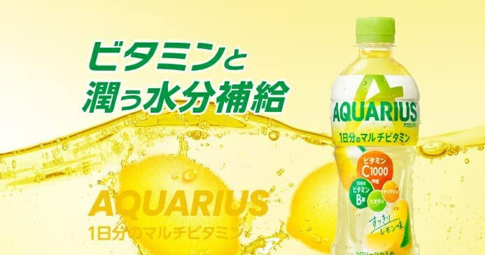 【送料無料】コカ コーラ アクエリアス 1日分のマルチビタミン 500ml×1ケース/24本