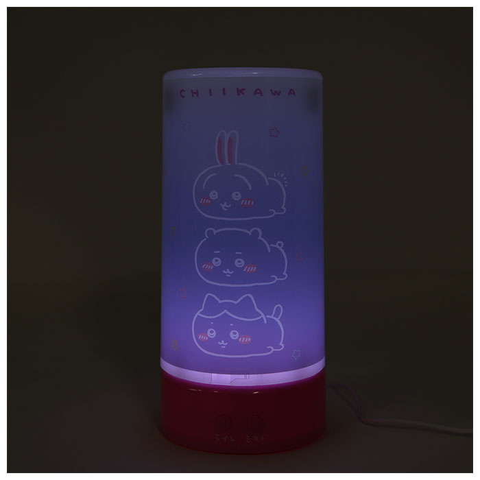 【ホワイト】 加湿器 ライト 通販 卓上加湿器 超音波式加湿器 スチーム式加湿器 スチーム加湿器 ちいかわ グッズ スチーマー キャラクター usb 卓上 スチーム式 オフィス おしゃれ かわいい 乾燥対策