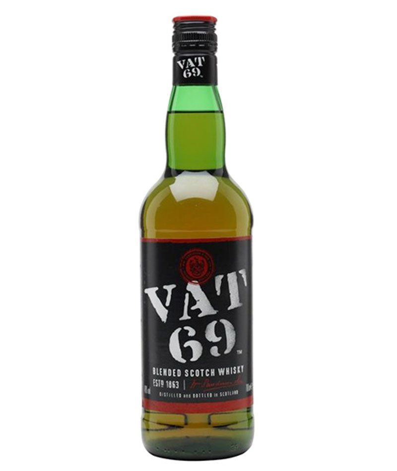 【送料無料】【並行輸入品】ブレンデッドスコッチウイスキー バット69 VAT69 40度 700ml×12本【北海道・東北・四国・九州・沖縄県は必ず送料がかかります】