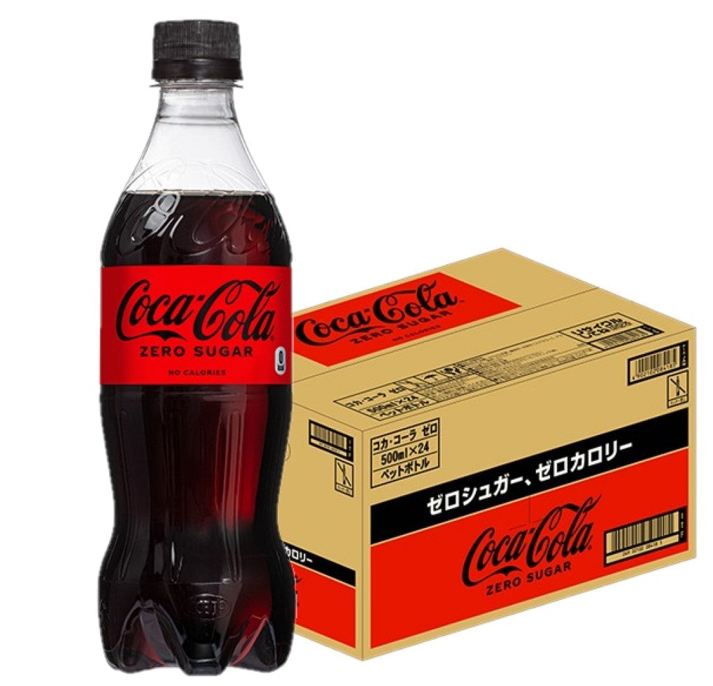 【送料無料】コカコーラ コカ・コーラ ゼロ 500ml×1ケース/24本