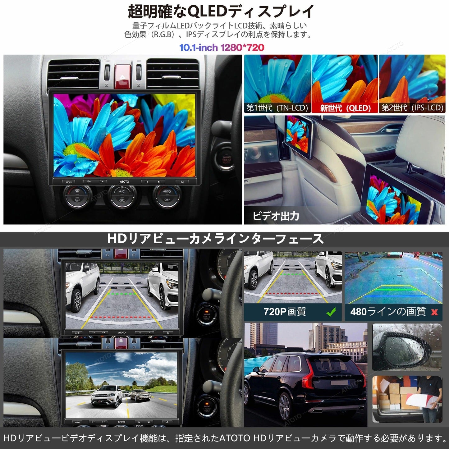 【ATOTO公式 F7G110XE-A 10インチ カーナビ】atoto f7 最新型カーナビ ダブルディン 2din カーナビゲーション カーナビ ナビゲーション オーディオ一体型 Bluetooth 大画面 車載カーナビ カー製品 carplay ナビ android カーナビ 10inch カープレイ atoto f7 10inch