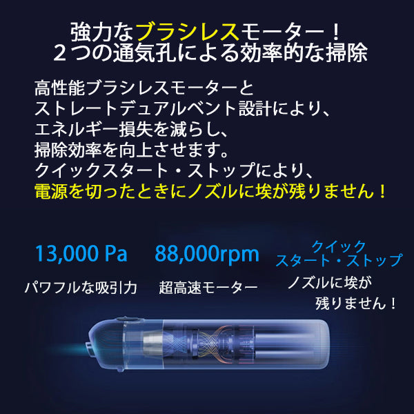 ハンディクリーナー Xiaomi シャオミ Mi Mijia ミ SSXCQ01XY