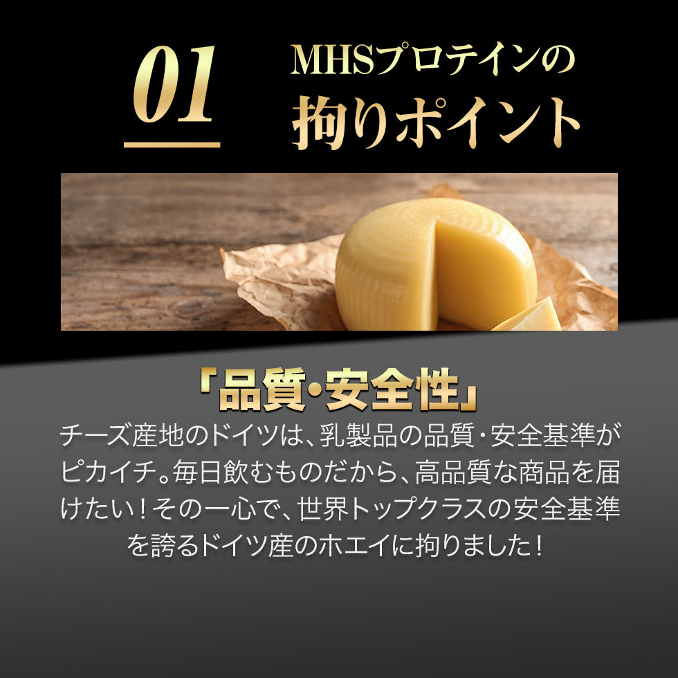 ホエイ プロテイン プレーン味 500g ドイツ産 無添加